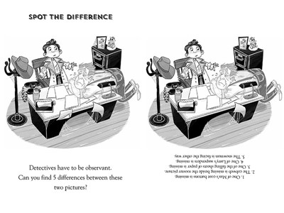Illustration from The Ghost and Max Monroe Case #1: The Magic Box