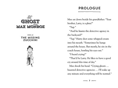 Illustration from The Ghost and Max Monroe Case #2: The Missing Zucchini