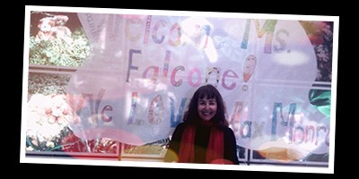 LM Falcone during her 2016 Mystery Book tour in Quebec!