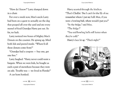 Illustration from The Ghost and Max Monroe Case #3: The Dirty Trick