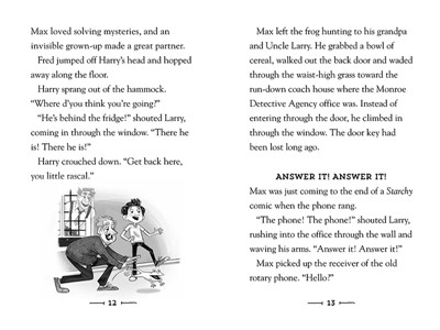 Illustration from The Ghost and Max Monroe Case #2: The Missing Zucchini