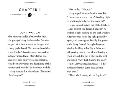 Illustration from The Ghost and Max Monroe Case #3: The Dirty Trick