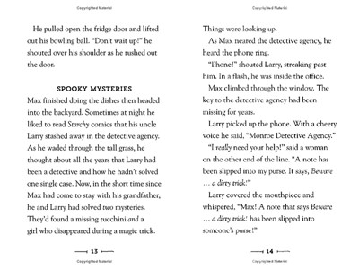 Illustration from The Ghost and Max Monroe Case #3: The Dirty Trick